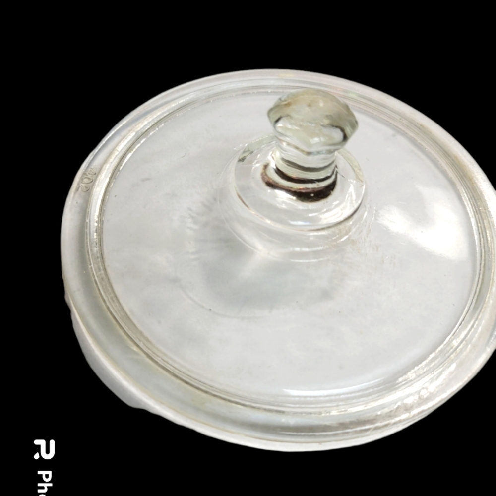 VintageCut Glass Dome Lid